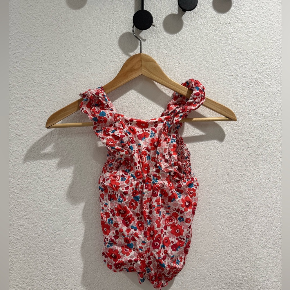 Jacadi floral romper (2-3y)